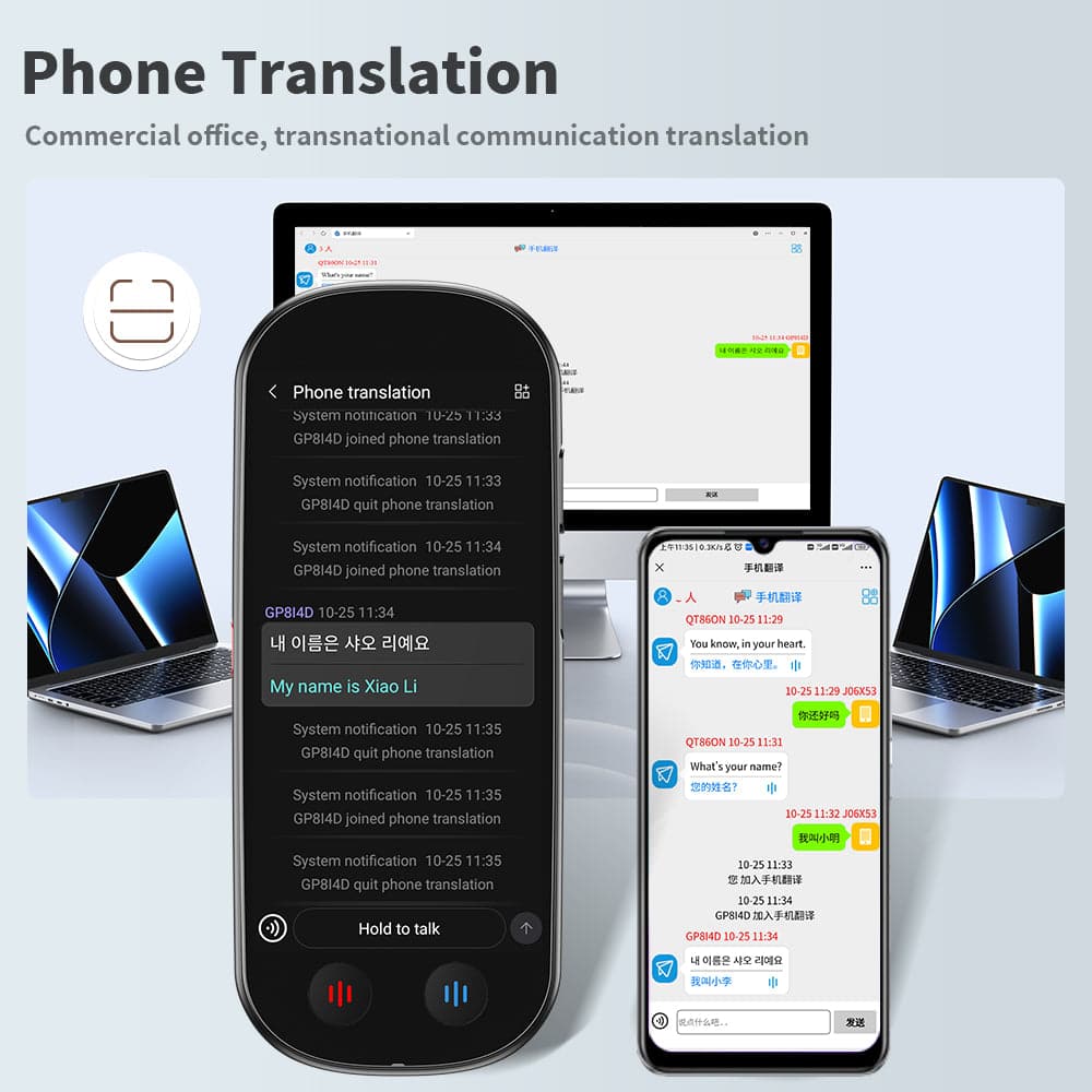 VORMOR Z9 New Arrival Language Translator Device, Portable Translator
