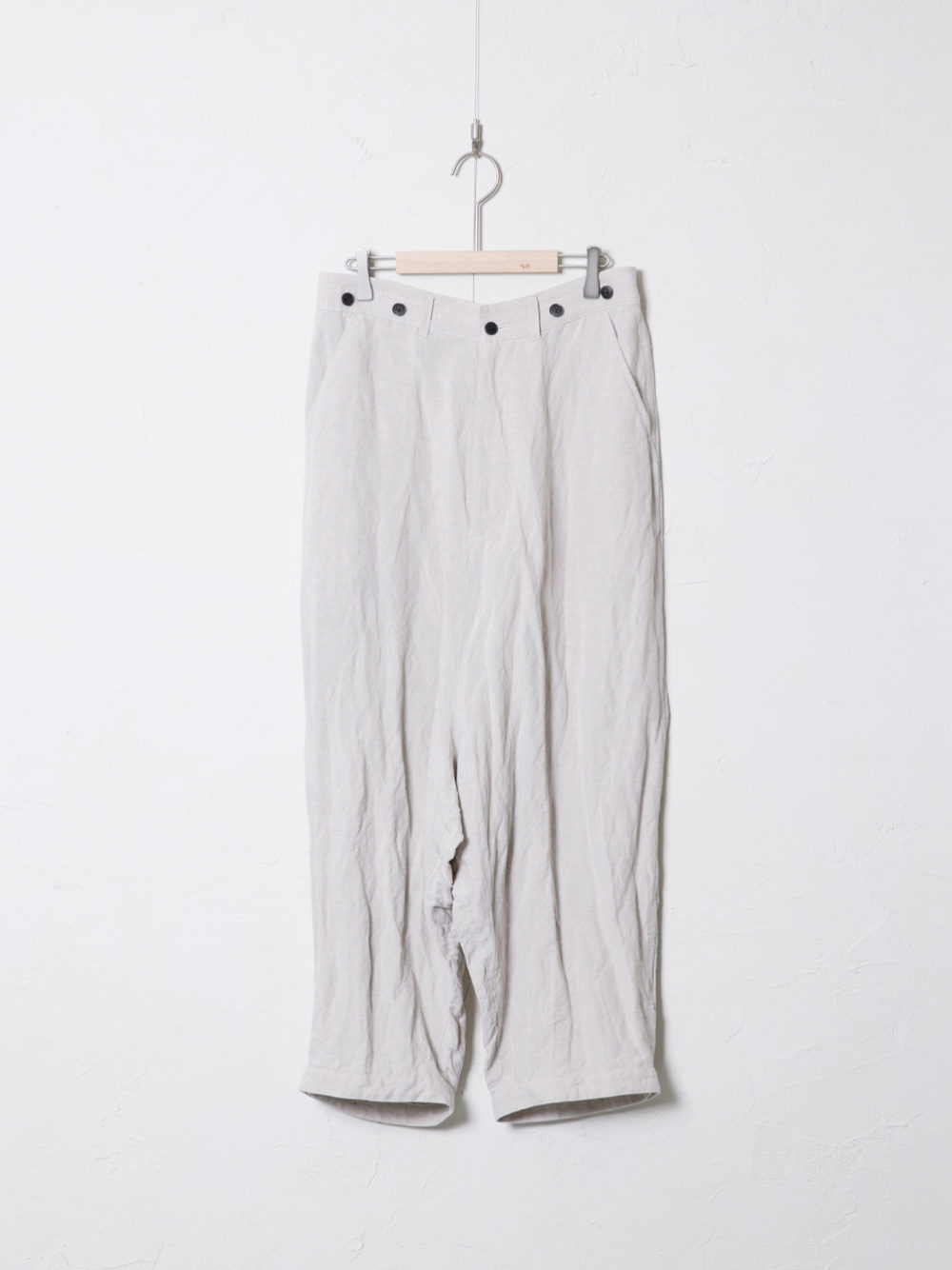 Linen Bamboo Chambray サルエルパンツ | ITEM | Vlas blomme