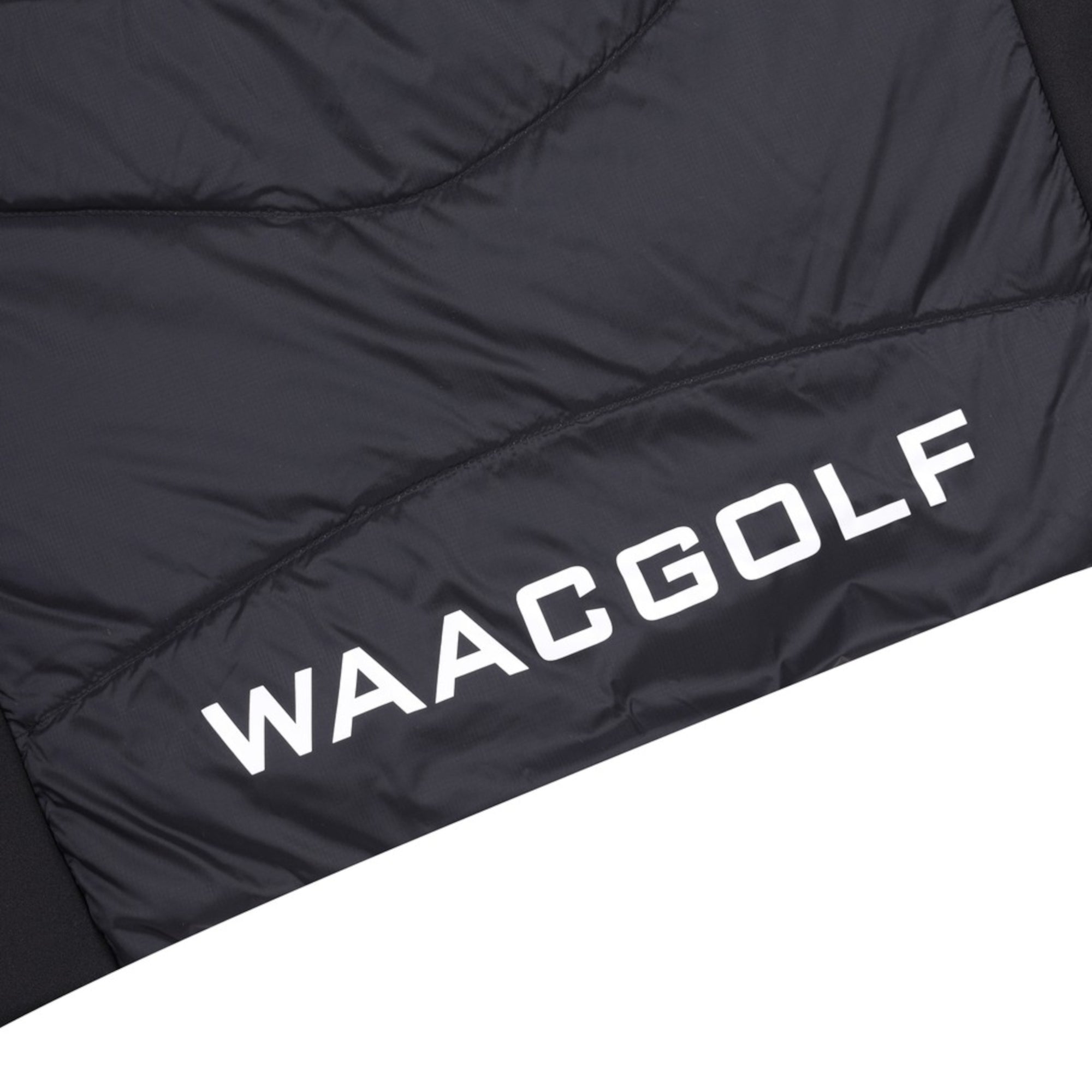 MEN ハイブリッドダウンベスト ブラック