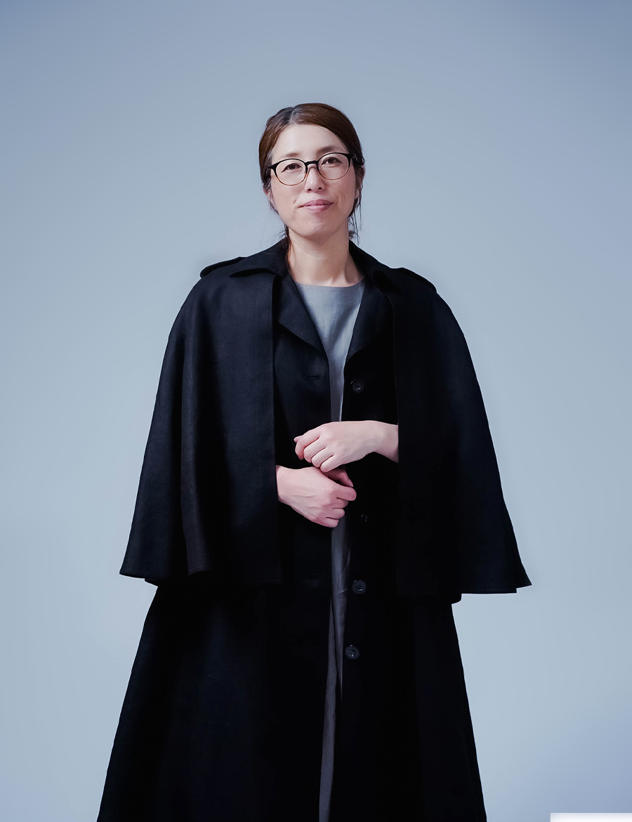 プレミアム】世界に通じる極上の仕立て リネン インバネスコート 総裏