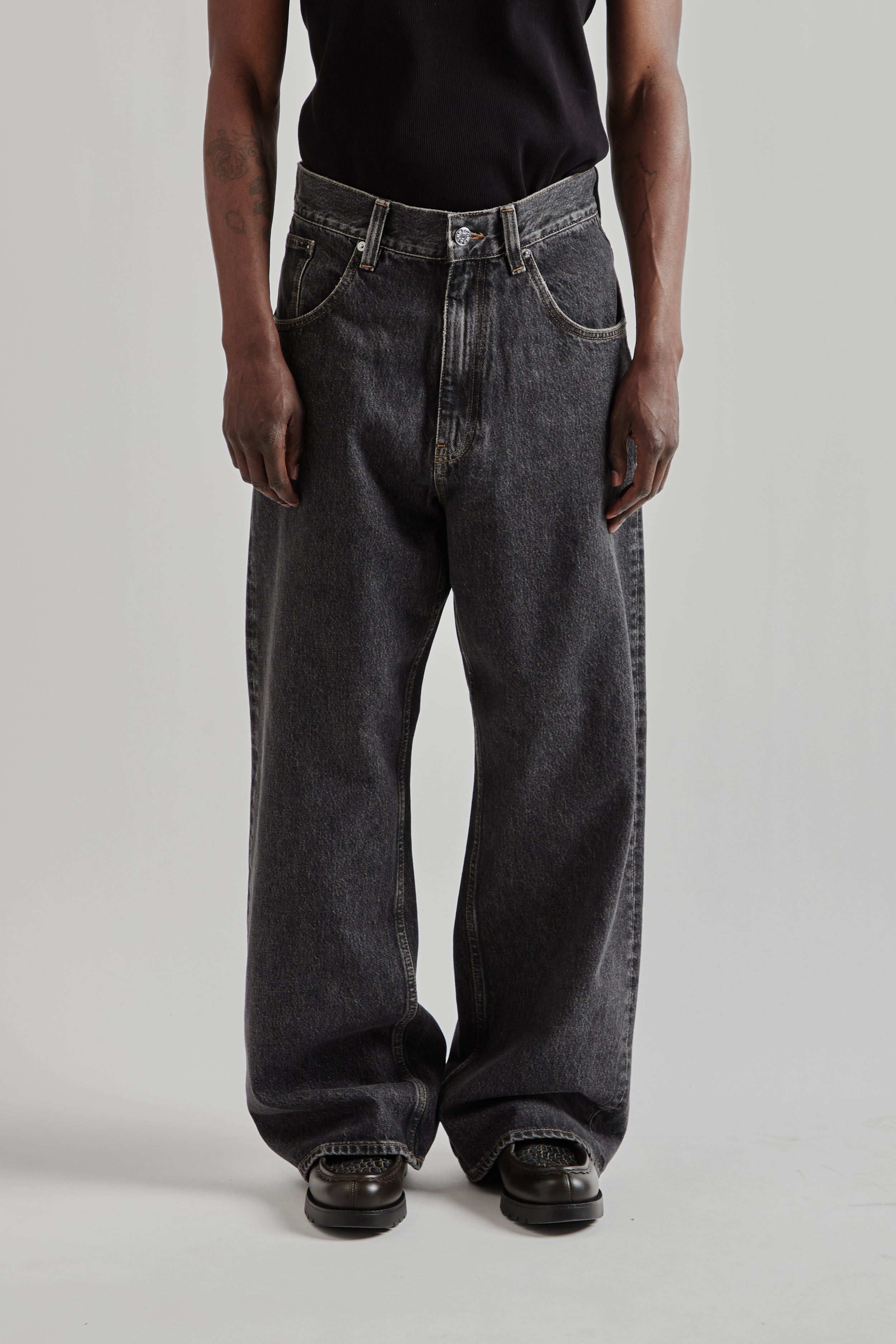 Sunflower Super Wide Denim - Black Stone | Wallace Mercantile Shop