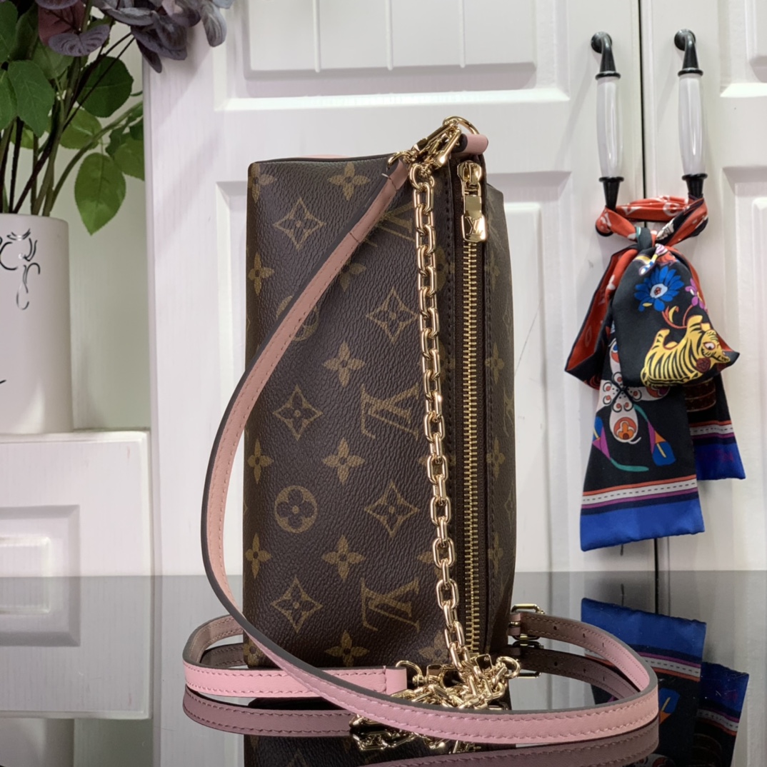 ルイヴィトン ポーチ 新作 Louis Vuitton ブルームポーチ ピンク