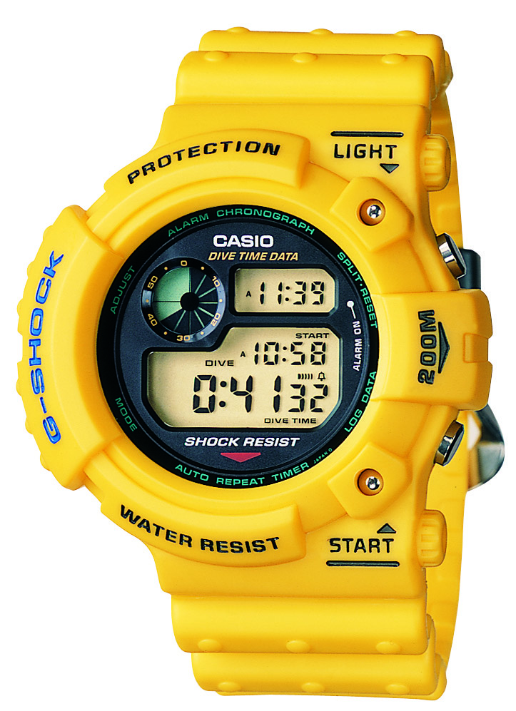 ダイバーズラインのオリジン！ ISO規格に準拠した最初のG-SHOCK、初代