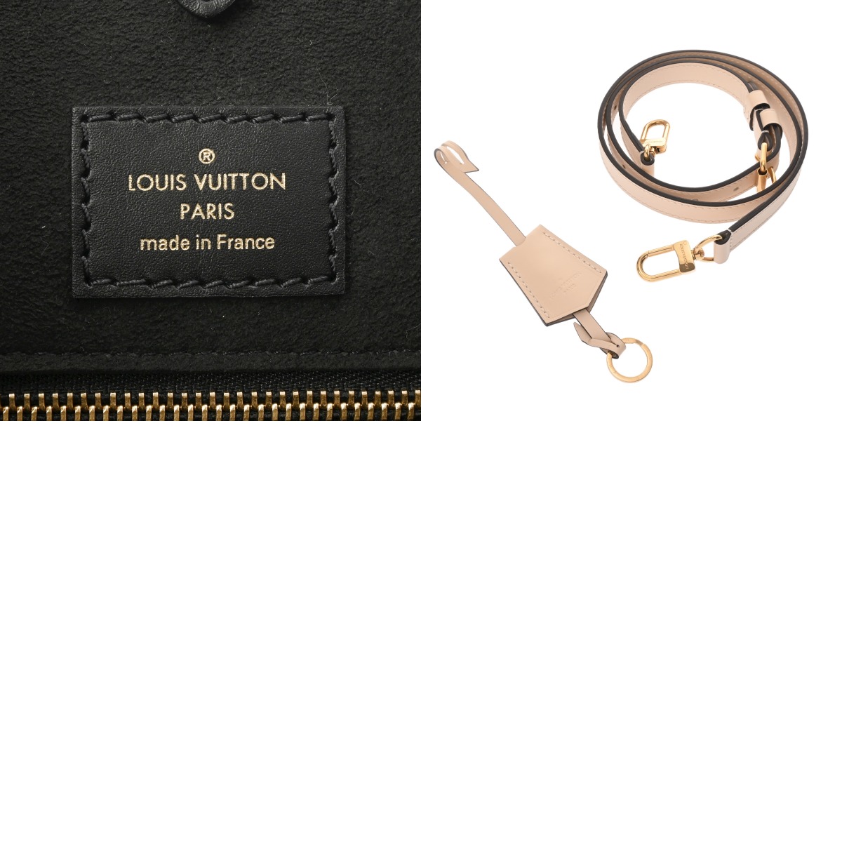 ルイ ヴィトン モノグラム フォールド トート MM 2WAY ノワール/ワイン