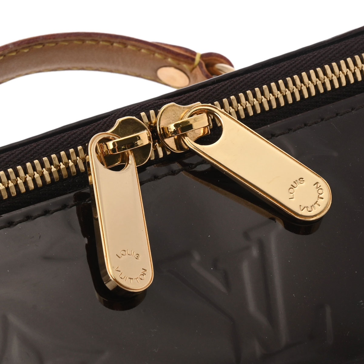 ルイ ヴィトン ヴェルニ ジュエルケース アマラント M91272 モノグラム