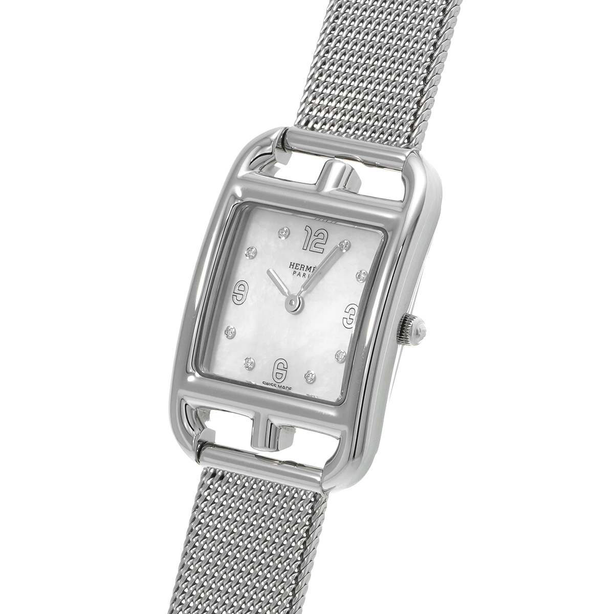 エルメス ケープコッド ドゥブルトゥール CC1.210 ホワイトシェル