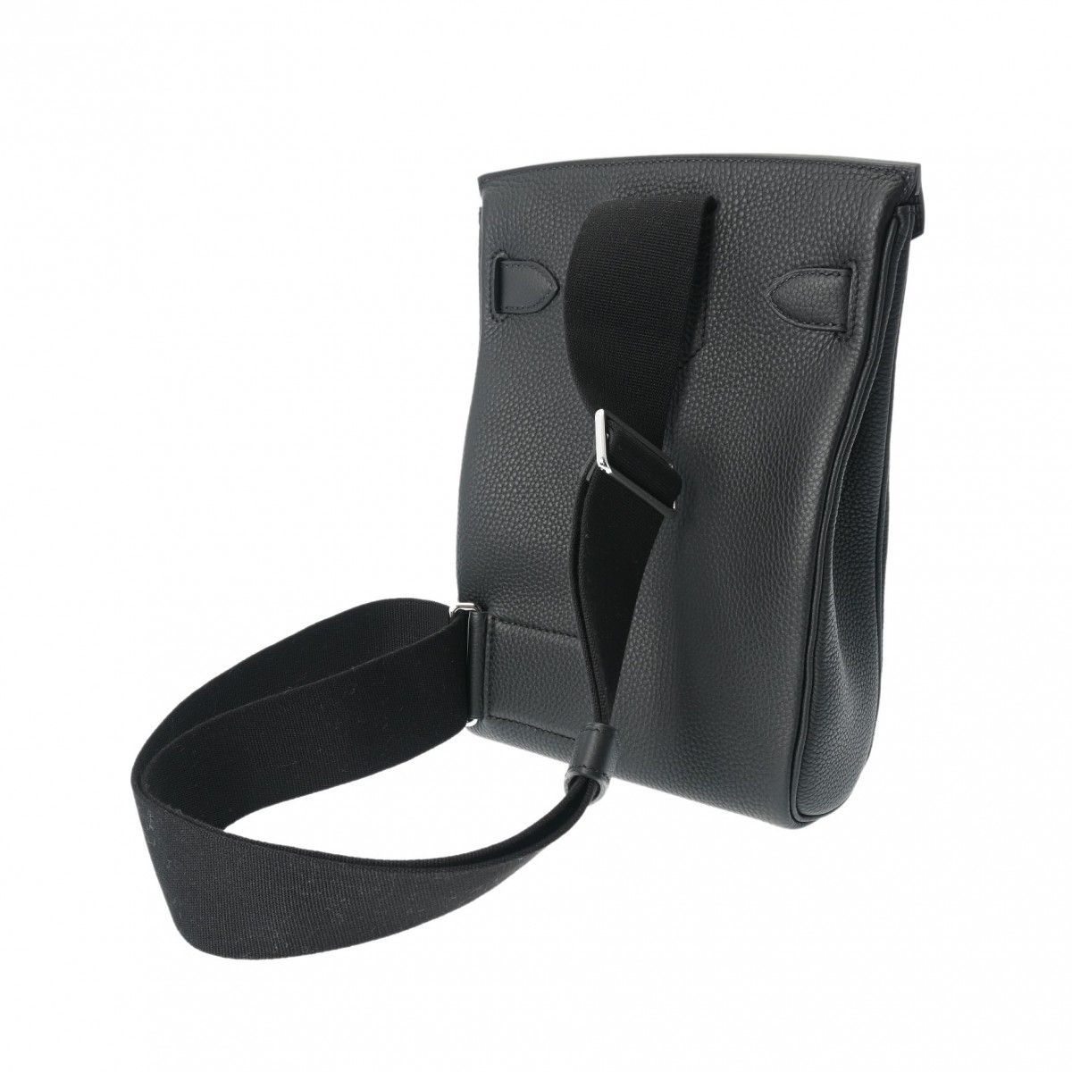 エルメス ケリー アッカド PM ブラック/パラジウム金具 トゴ