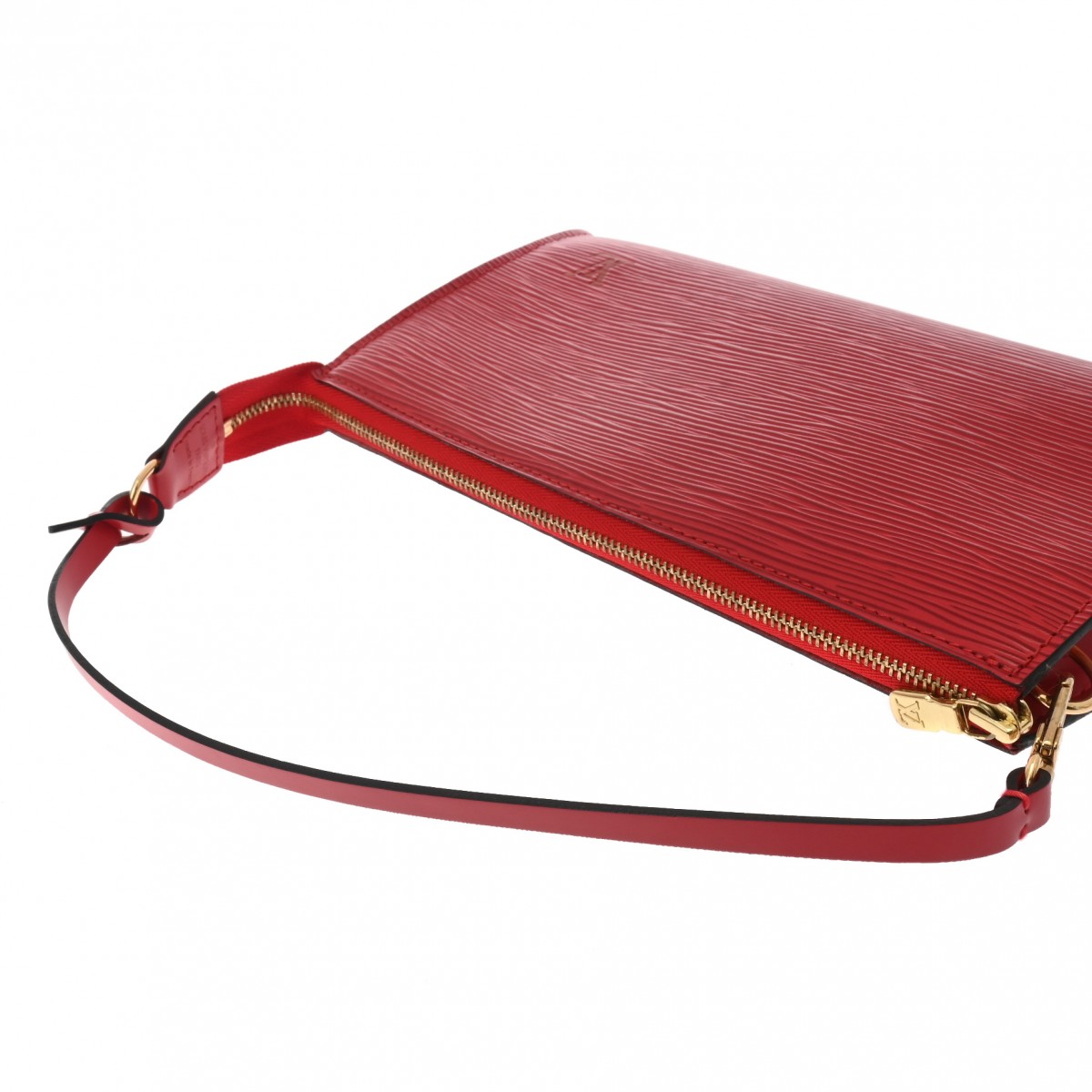 ルイ ヴィトン エピ ポシェット アクセソワール カスティリアンレッド