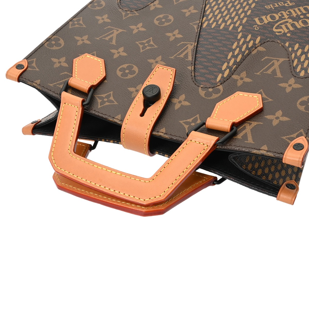 ルイ ヴィトン ダミエジャイアント/モノグラム ミニトート NIGOコラボ