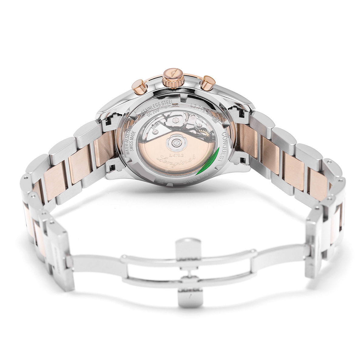 ロンジン コンクエスト クラシック ムーンフェイズ クロノグラフ L2