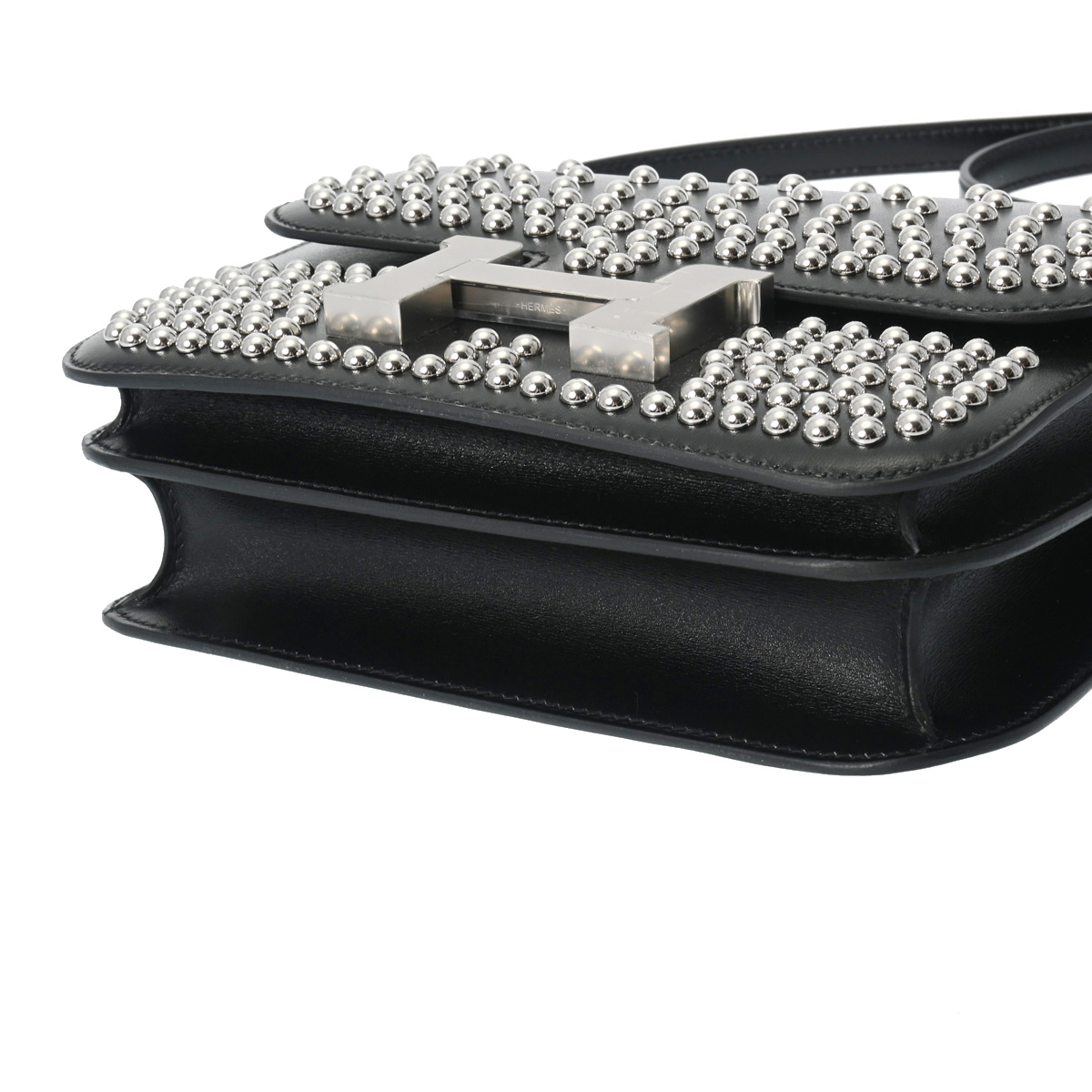 エルメス コンスタンス ミニ18 ミロワール クルーテ ブラック ボックス