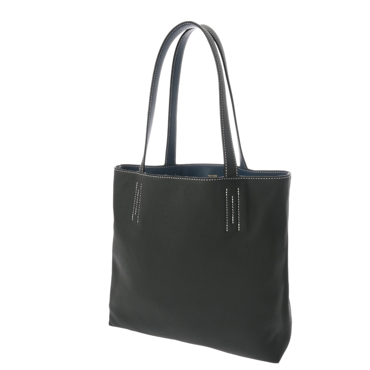 エルメス ドゥブルセンス 36 ブルータラサ/グリーン ヴォーシッキム