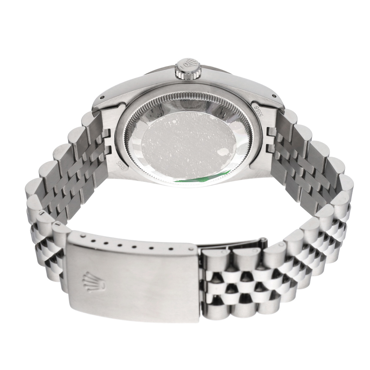 ロレックス デイトジャスト 16234 ブラック メンズ 時計 【中古