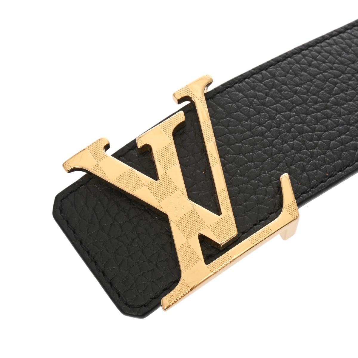 ルイ ヴィトン カーフレザー ベルト・LV 40MM リバーシブル #85