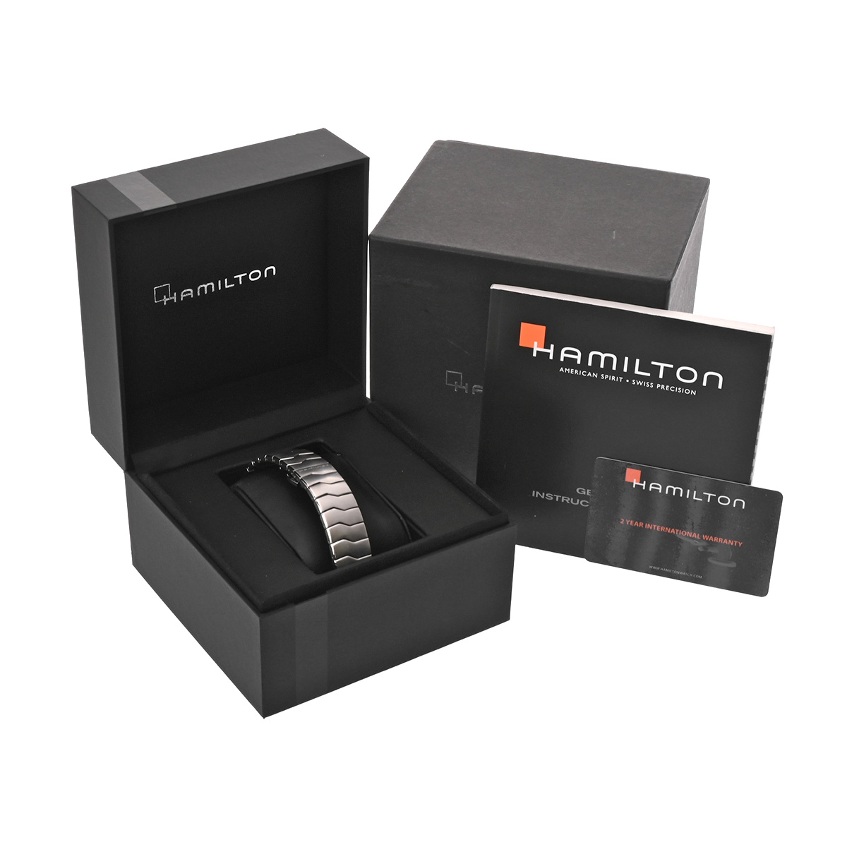 ハミルトン ベンチュラ エルヴィス80 クォーツ H245510 ブラック