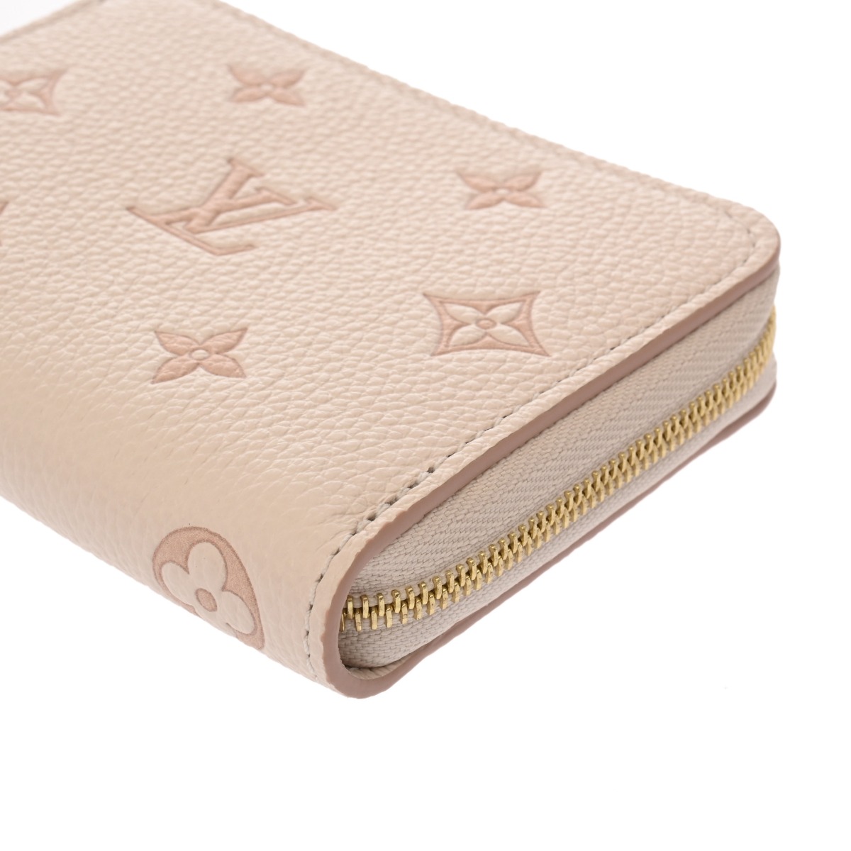 ルイヴィトン モノグラムアンプラント ジッピーコインパース ベージュ