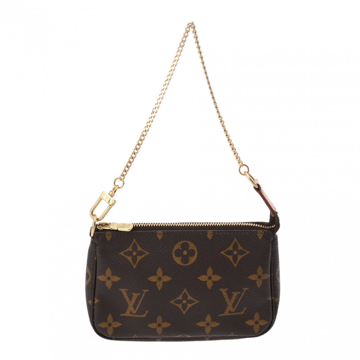 ルイ ヴィトン モノグラム ミニポシェット アクセソワール ブラウン