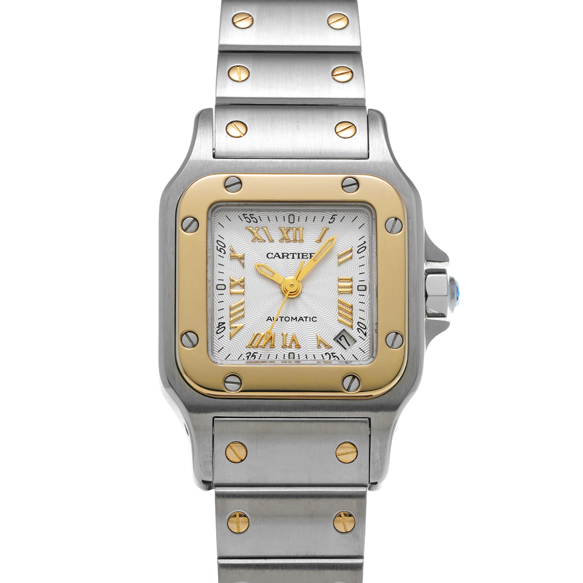 カルティエ サントス ガルベ SM 20周年記念モデル W20045C4 シルバー