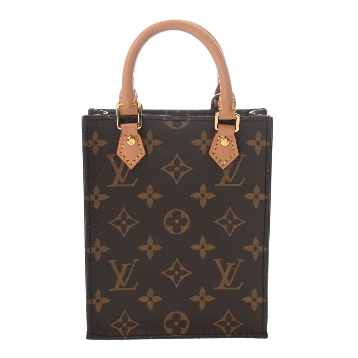 ルイヴィトン モノグラム プティット サックプラ ブラウン M81295