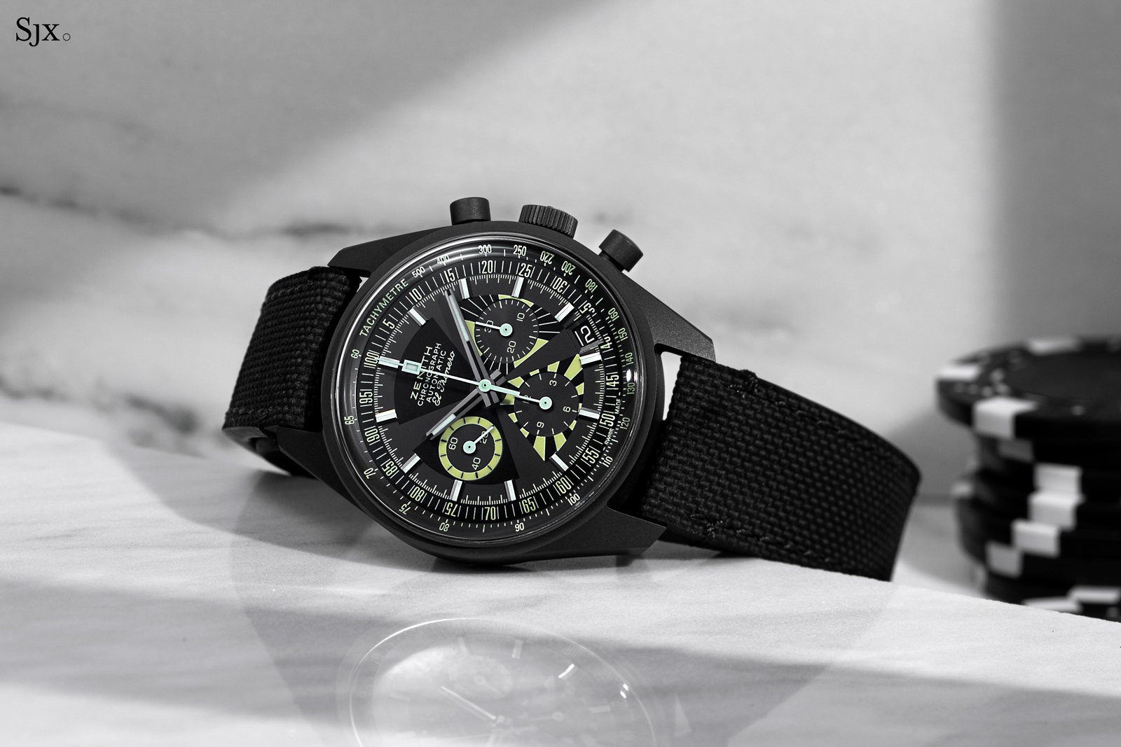 Introducing the Zenith x SJX Chronomaster Revival “Poker Chip
