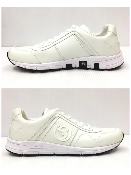 GUCCI グッチ インターロッキングレザースニーカー 426184 - Brand Room
