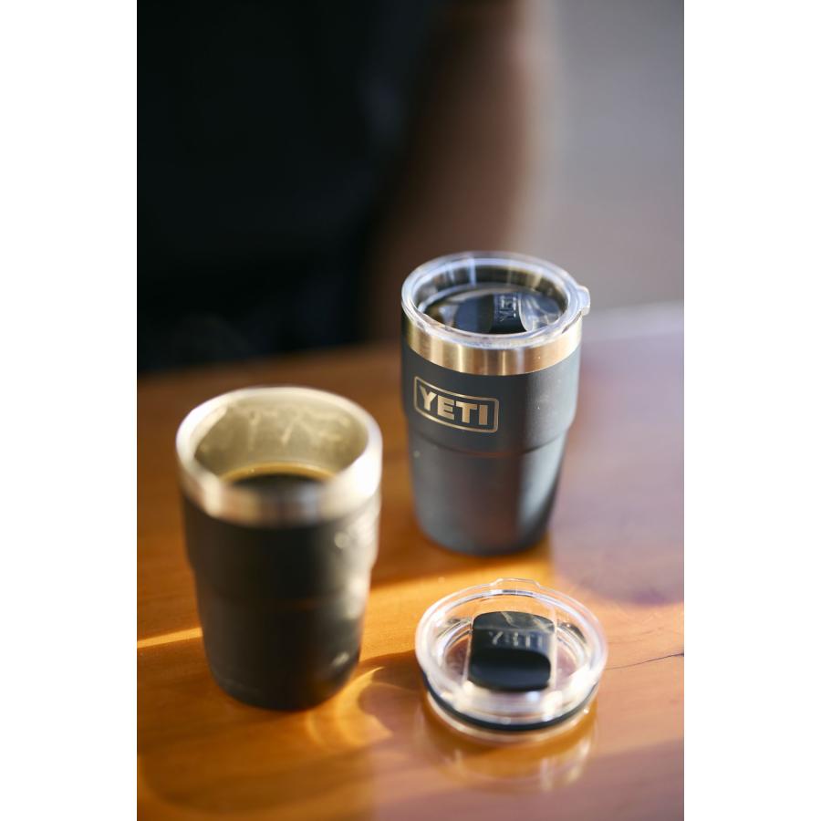 廃番特価】 YETI ランブラー 8oz スタッカブルカップ BLACK
