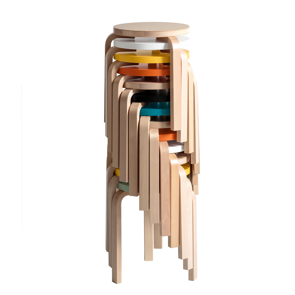 スツール 60 ホワイト ラミネート – Artek Tokyo Store