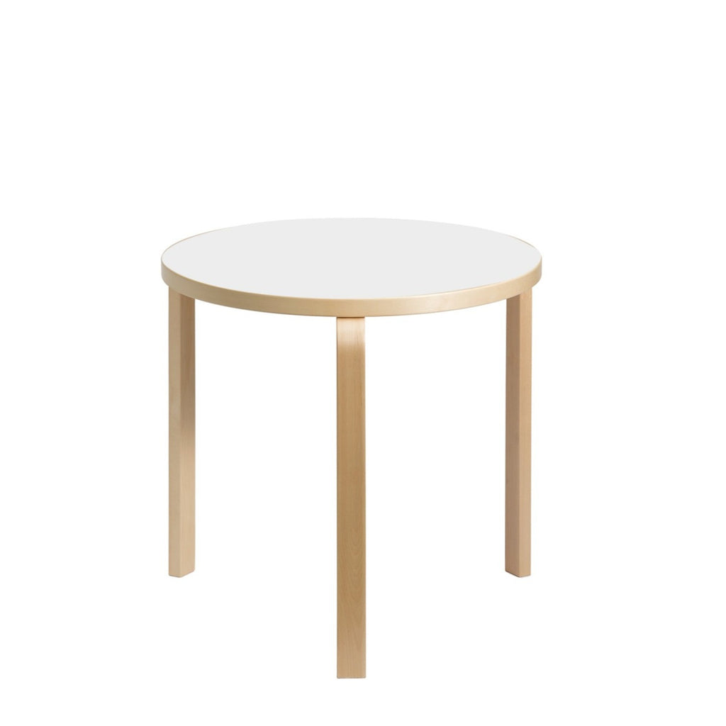 テーブル 90B（d. 75）ホワイト ラミネート – Artek Tokyo Store