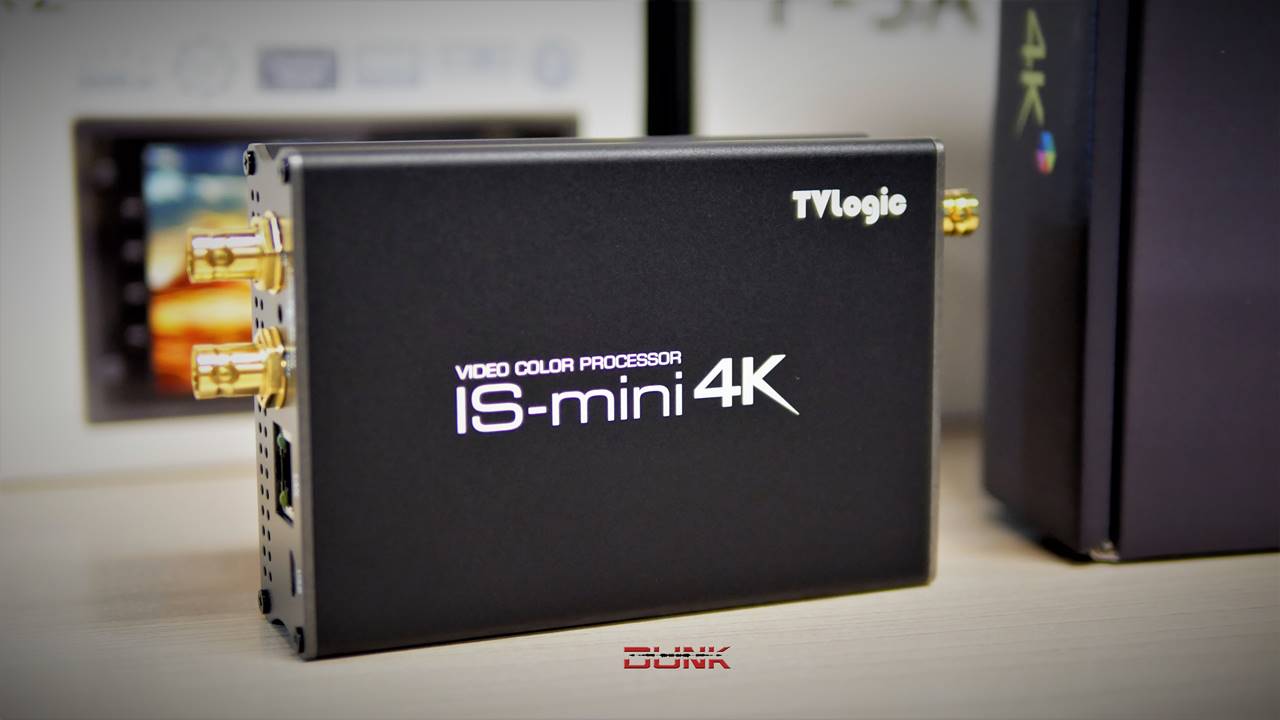 TVLogic IS-mini 4K Video Color Processor Announced – Real Time 3D