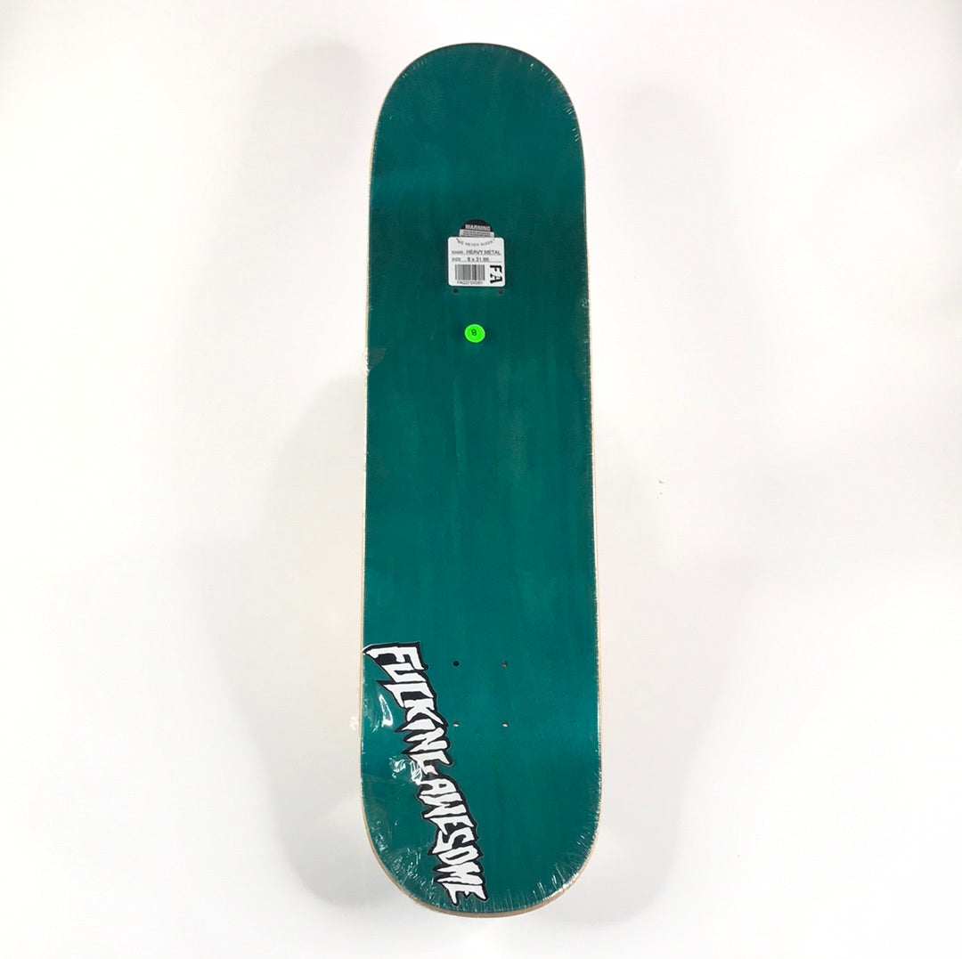 Fucking Awesome Team Heavy Metal Black 8.0 Skateboard Deck