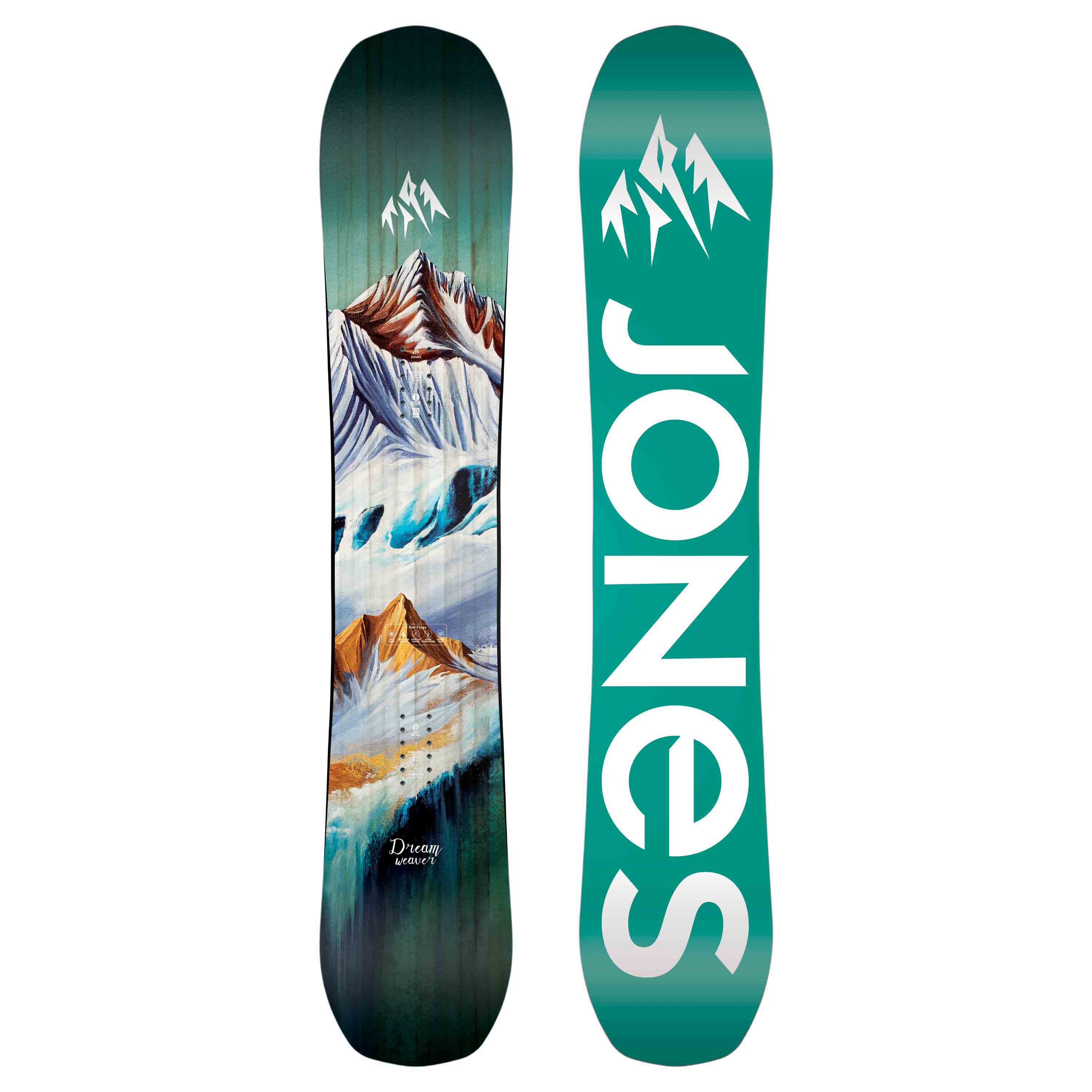 Jones Dream Weaver 2023-2024 Women's Snowboard Rev
