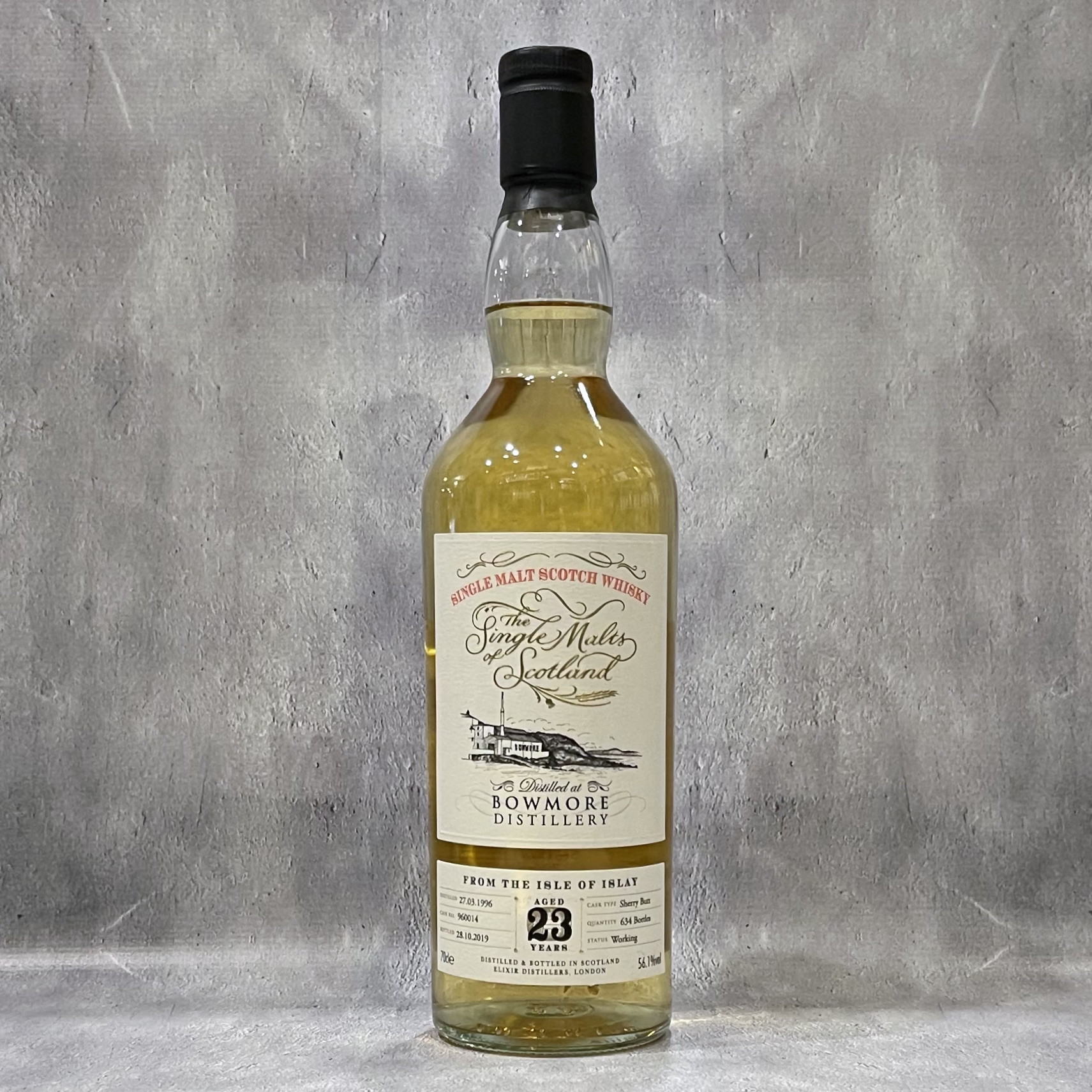 WHISKY LOVERS ONLINESHOP / ボウモア 1996 23年 シェリーバット ザ