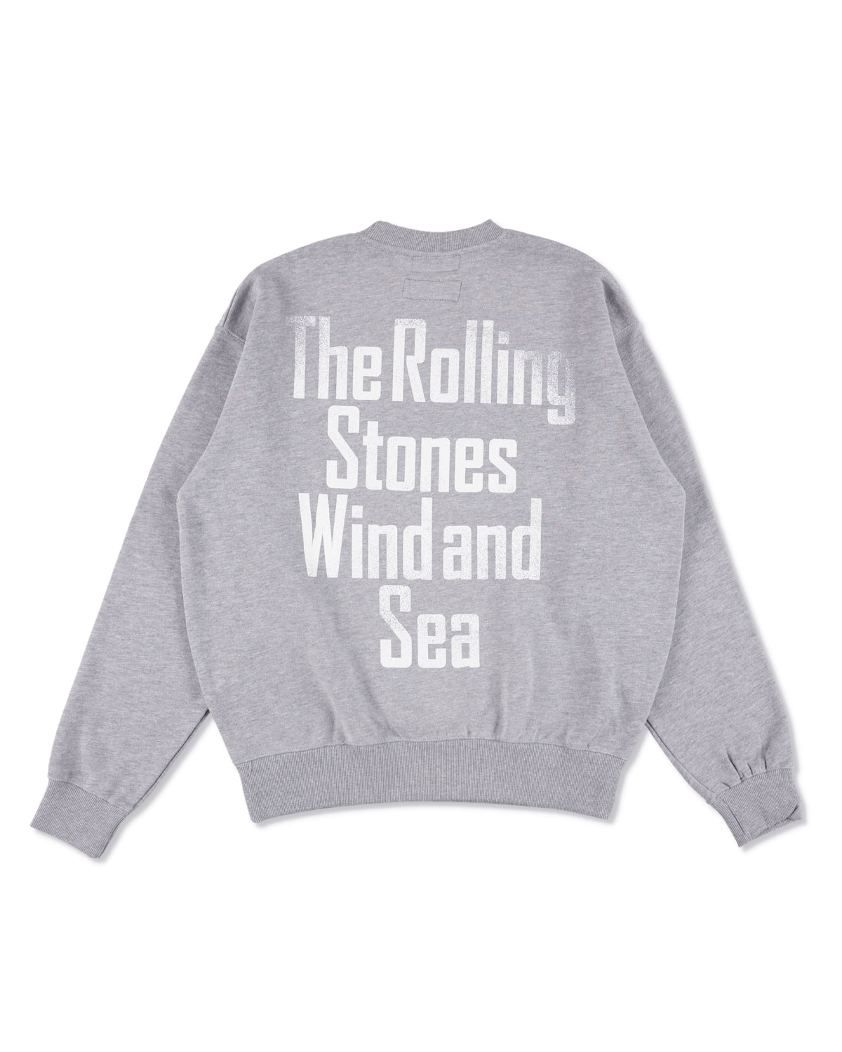 THE ROLLING STONES x WDS CREW NECK SWEAT SHIRT – WIND AND SEA