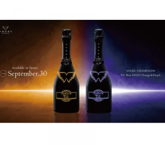 ANGEL CHAMPAGNE NV Brut HALO」から新色パープル＆オレンジ発売