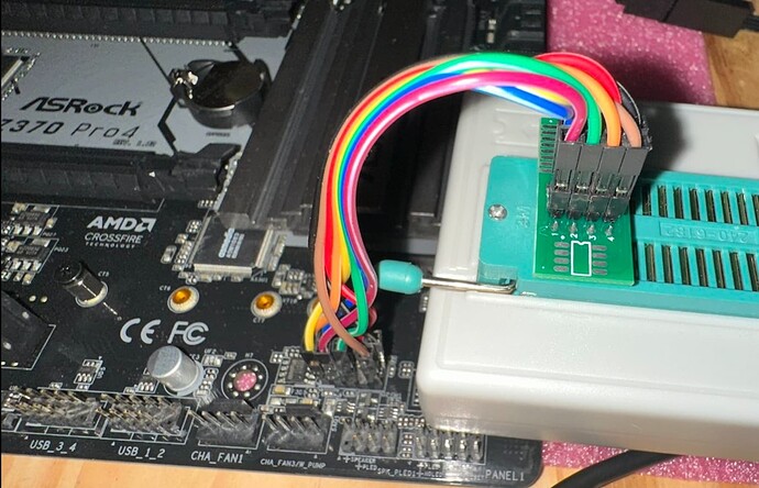 CH341a Problem] Which bios_ph1 Cable for ASRock Z270 Pro4? - BIOS