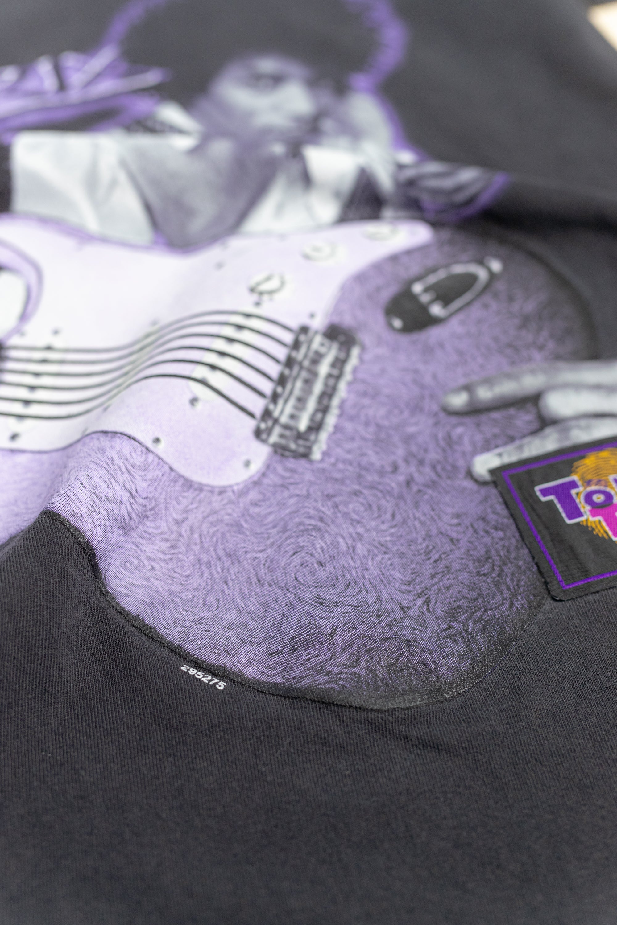 Vintage 1990's JIMI HENDRIX 3D Graphic | 90's Purple Double