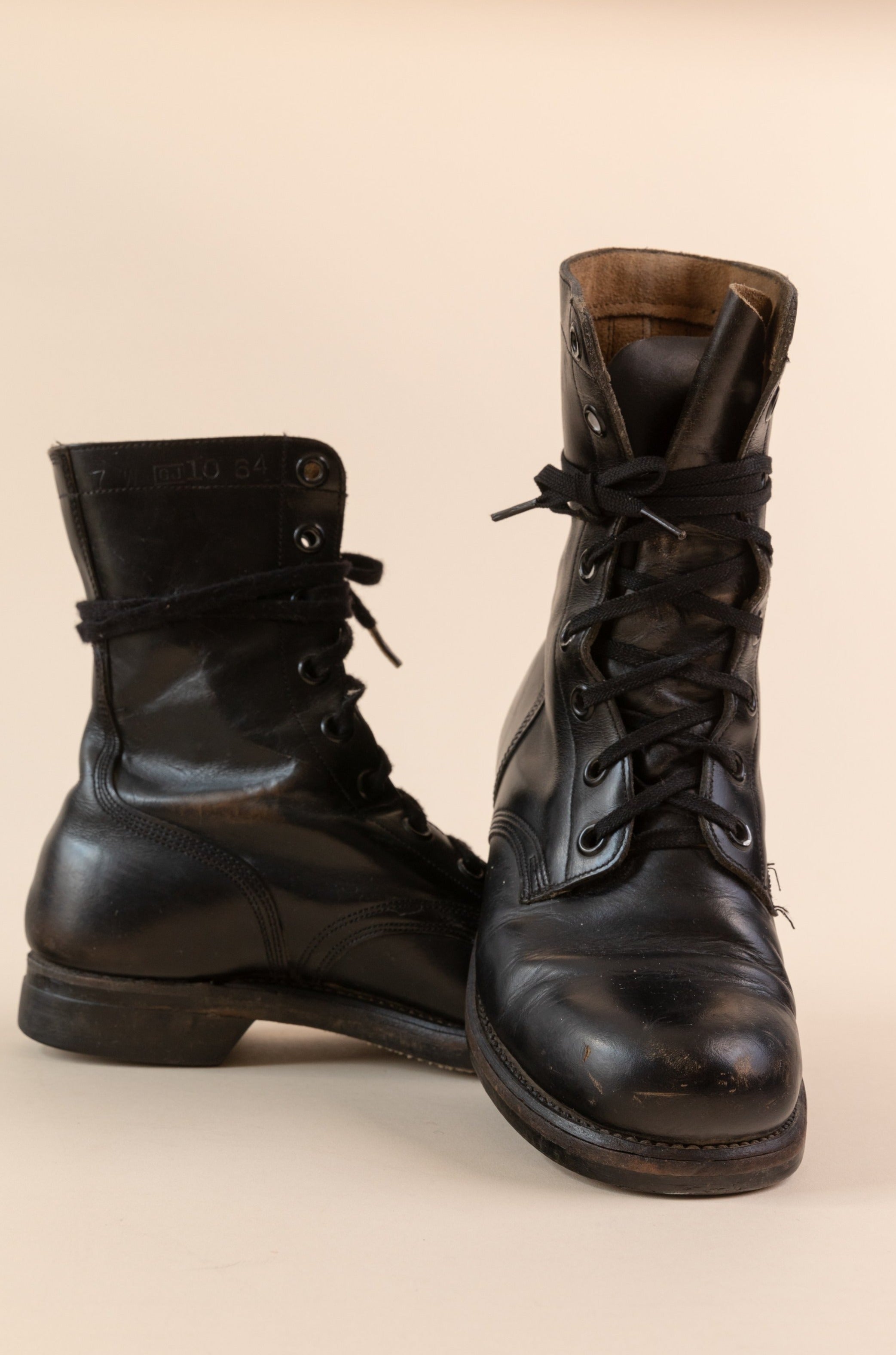 Vintage 1980's Landis Boots Men's Leather Brown Biltrite | Landis