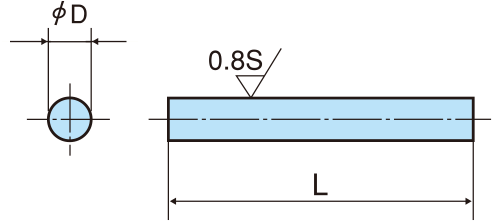 精密シャフト φ2 SRU-2000 - ねじ(ネジ)の通販・販売【ウィルコ-WILCO】