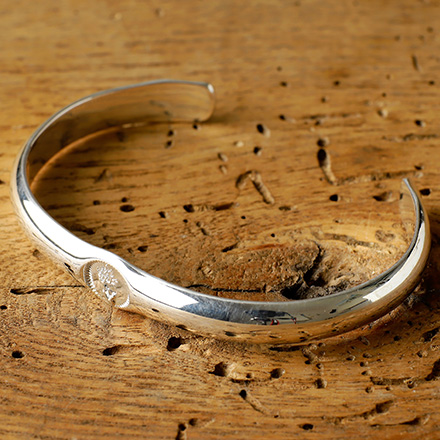 Round Silver Bangle | 札幌のシルバーアクセサリー専門店ワイルド