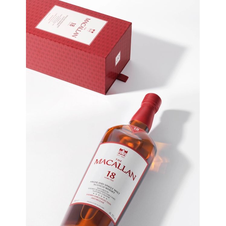 Buy The Macallan 18 Year Old Sherry Oak | The Macallan - Wooden