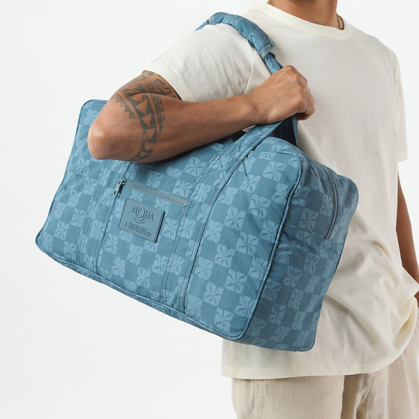 ALOHA COLLECTION KEEP IT LIGHT WEEKENDER / PUA CHECK / SLATE