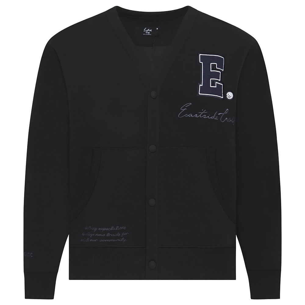 Eastside Golf Men's Tech Fleece Snap Cardigan - Worldwide Golf Shops