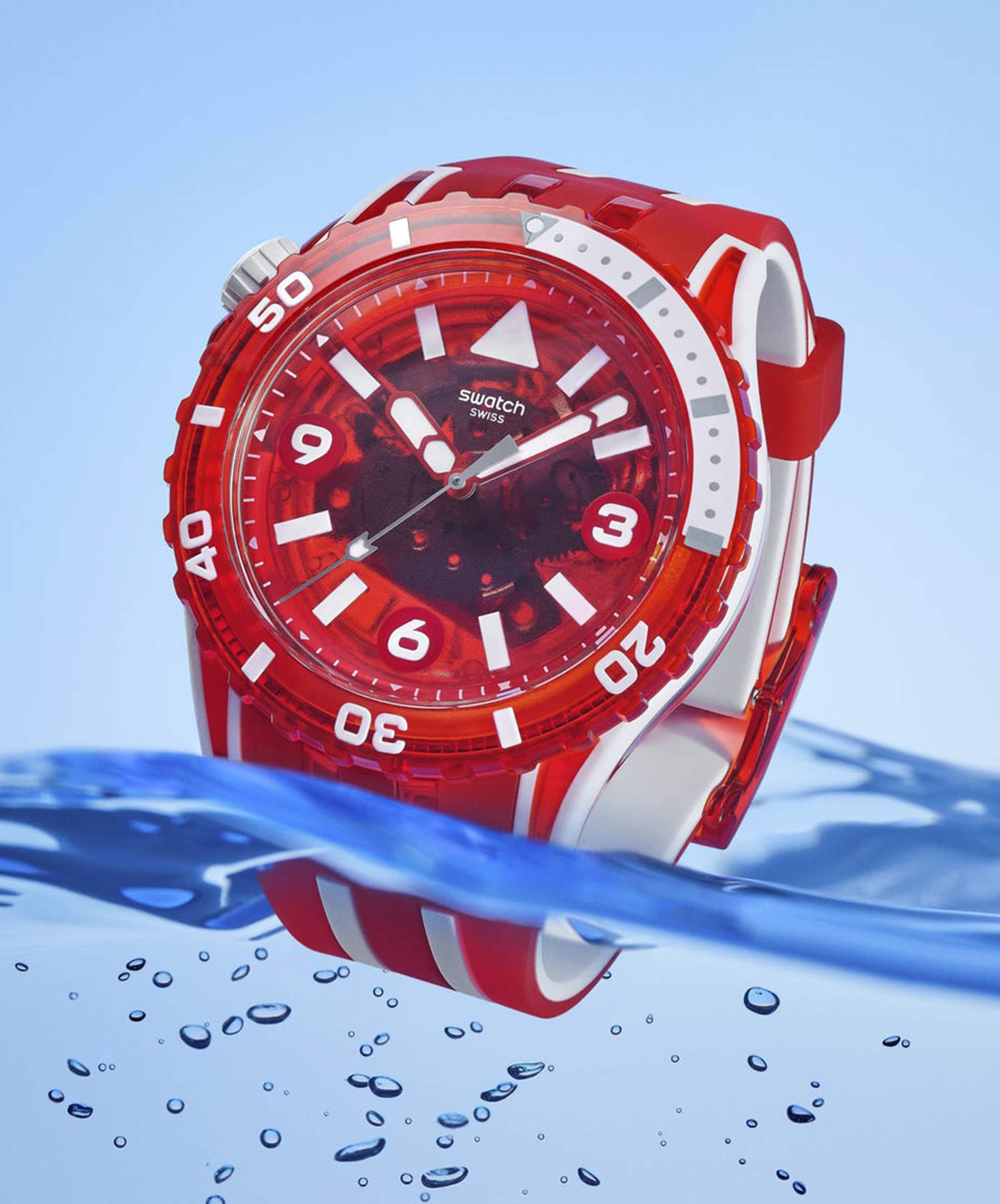 Introducing the Swatch SCUBAQUA Collection, a Series of Colorful