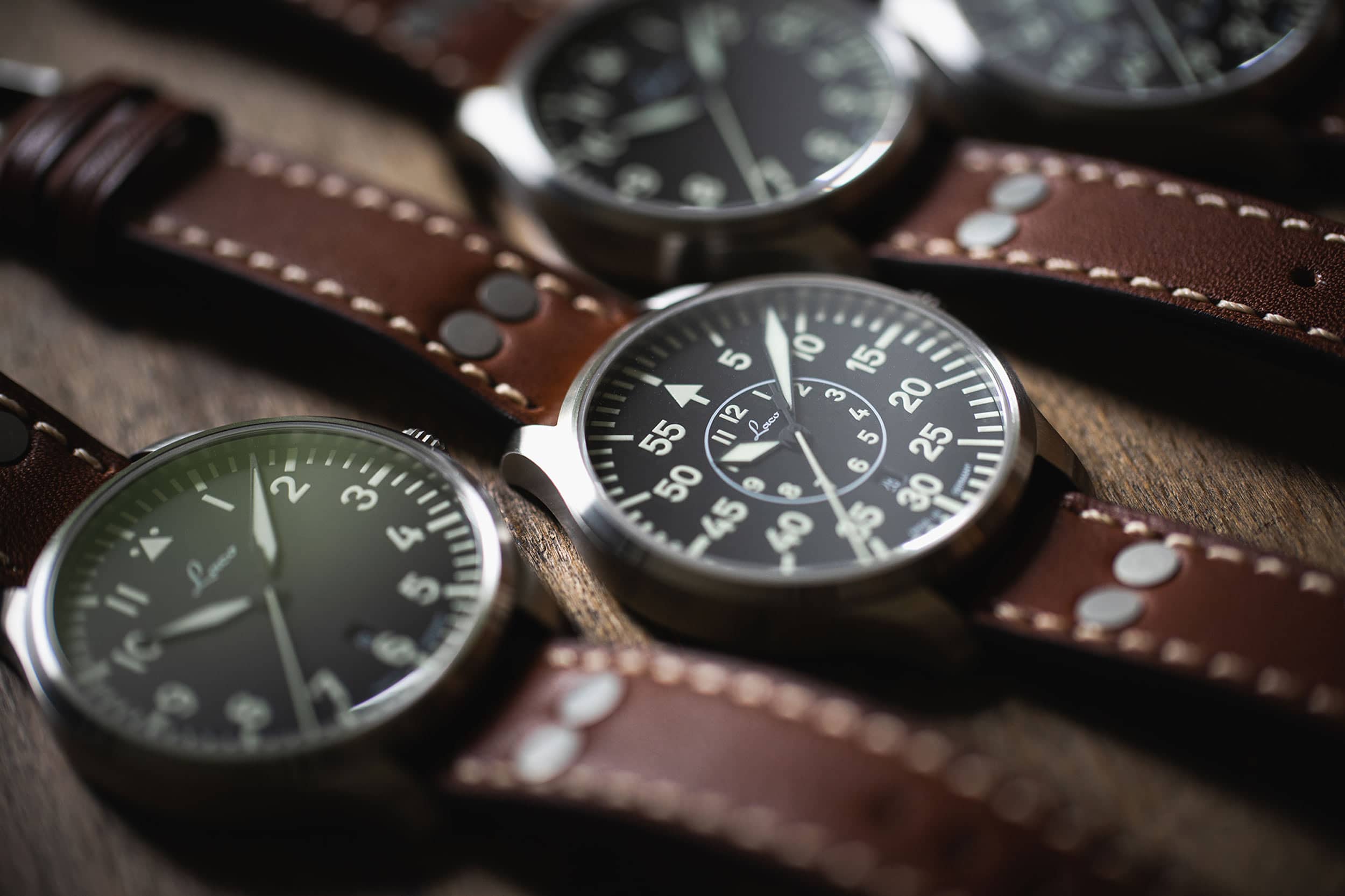Laco Updates Two of their Affordable, Traditional Pilot's Watches