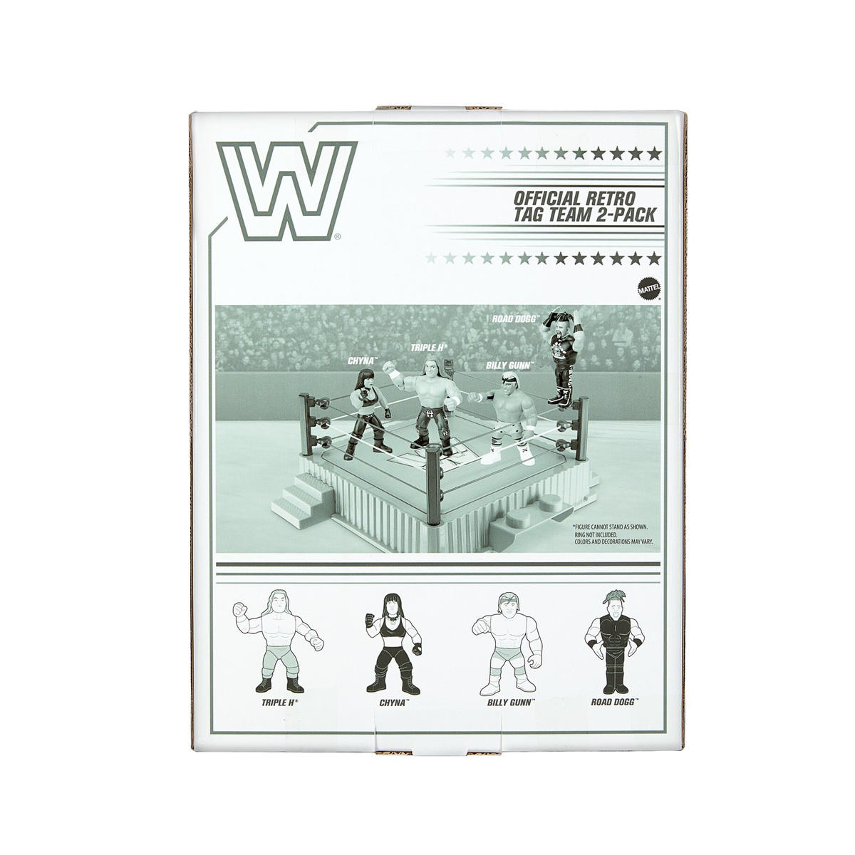 2024 WWE Mattel Ringside Exclusive DX Official Retro Tag Team 2