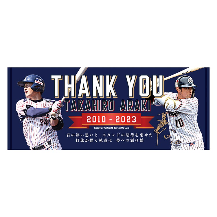 東京ヤクルトスワローズ荒木選手と丹野選手の公式戦で使用したグローブ
