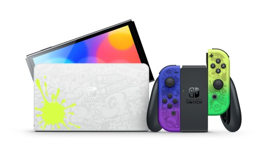 スプラトゥーン3」デザインのSwitch本体が8月26日に発売へ。Proコン