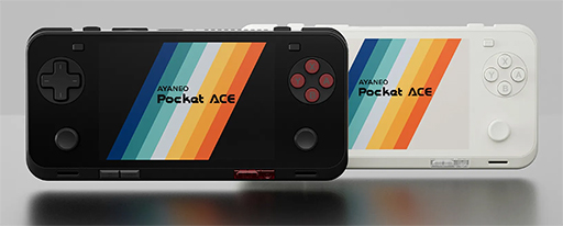 コンパクトな携帯型ゲーム機「AYANEO Pocket ACE」のクラウドファン