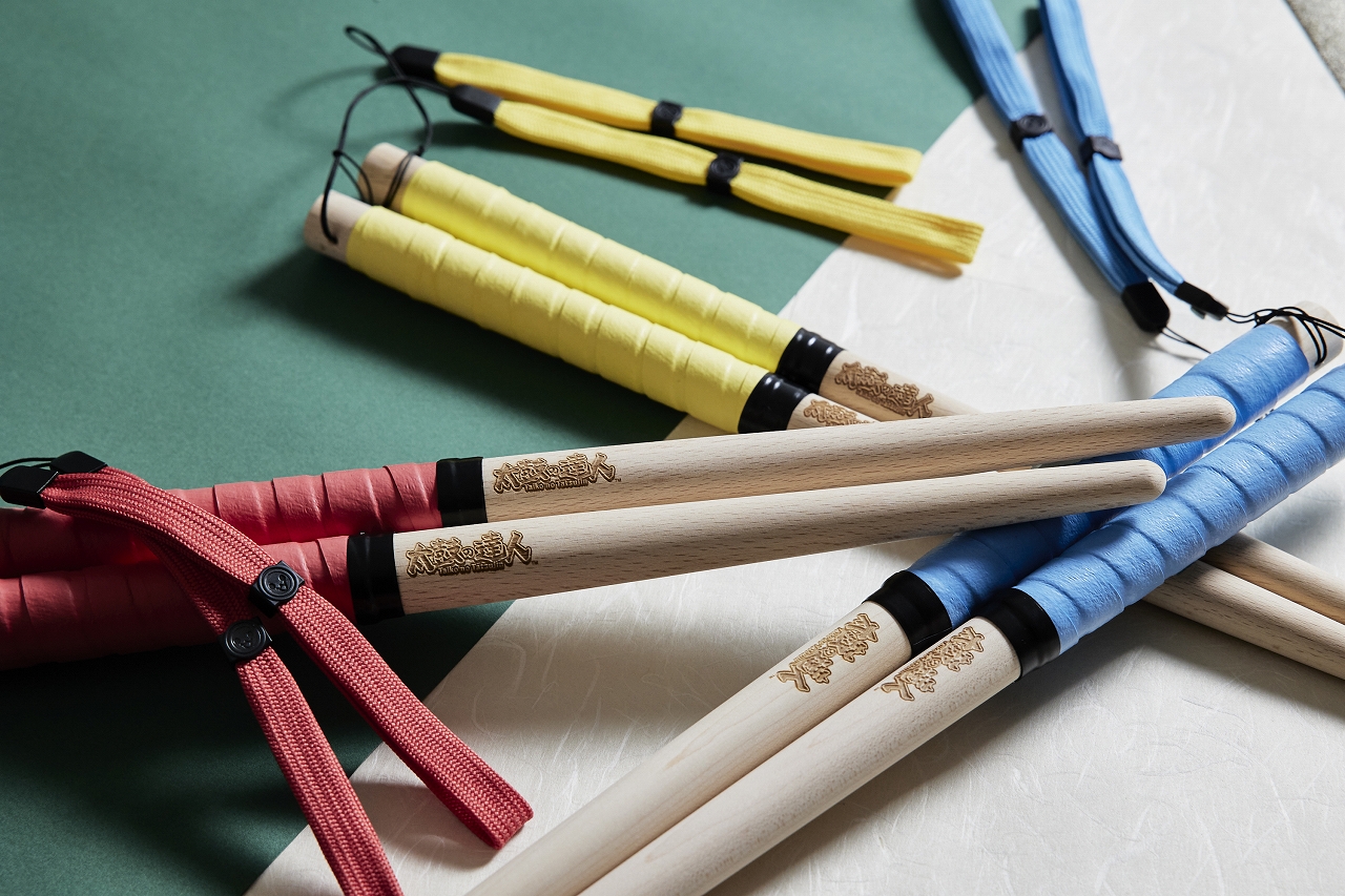 AC向け「太鼓の達人」の公式マイバチがリニューアルして7月21日に発売