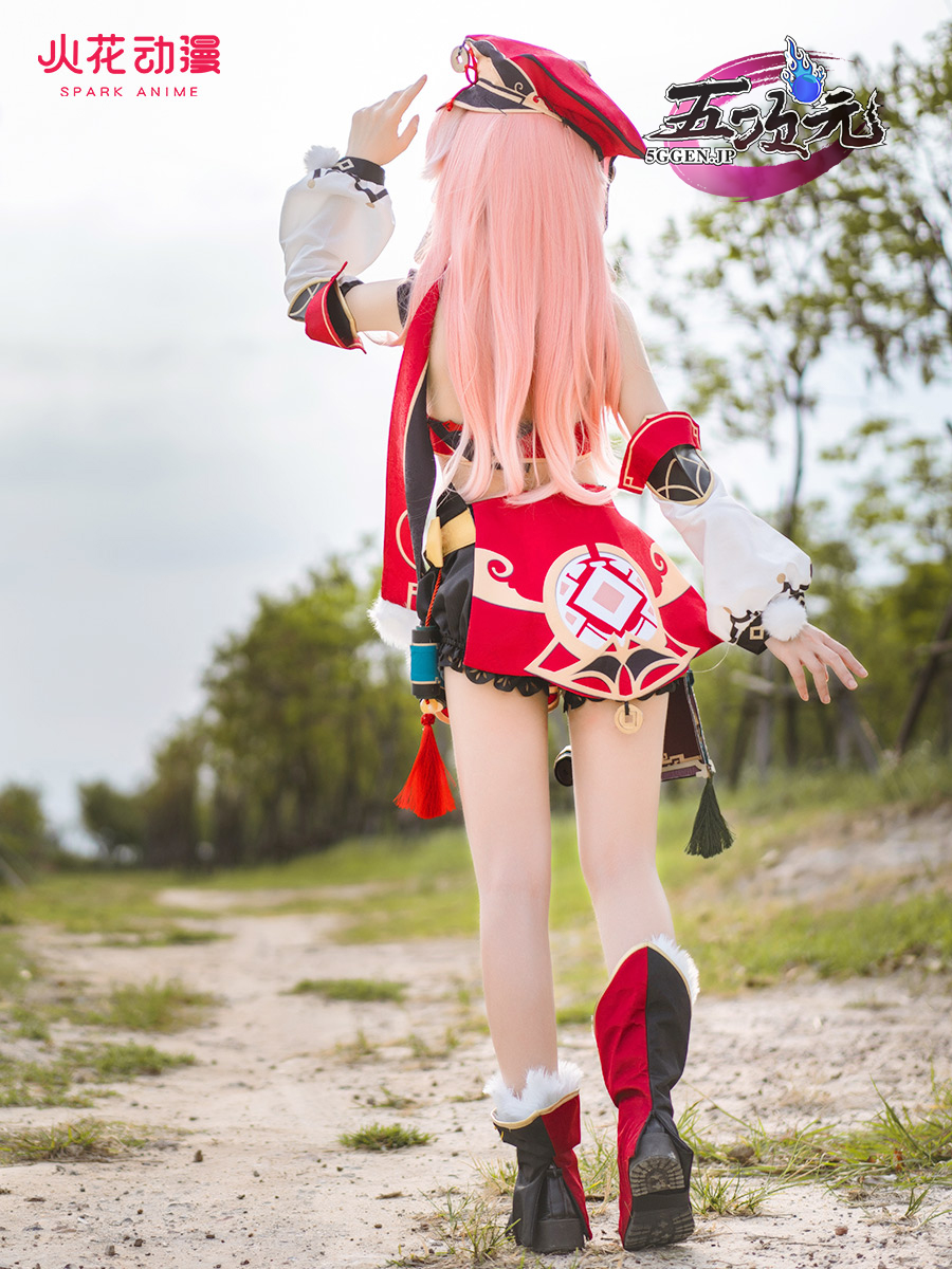 火花 原神 コスプレ 煙緋 エンヒ 衣装